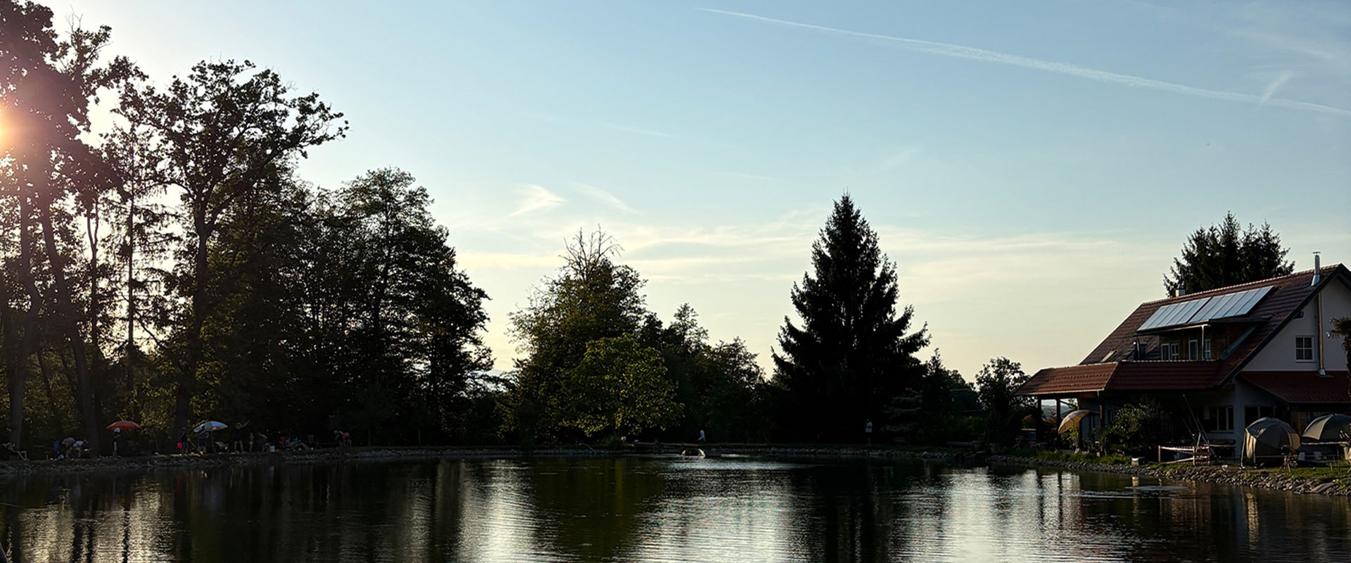 Kurz vor dem Sonnenuntergang
